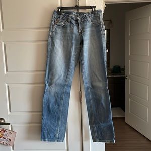 Cowgirl Tuff Jeans Size 28 x 35 Inseam Boot Cut